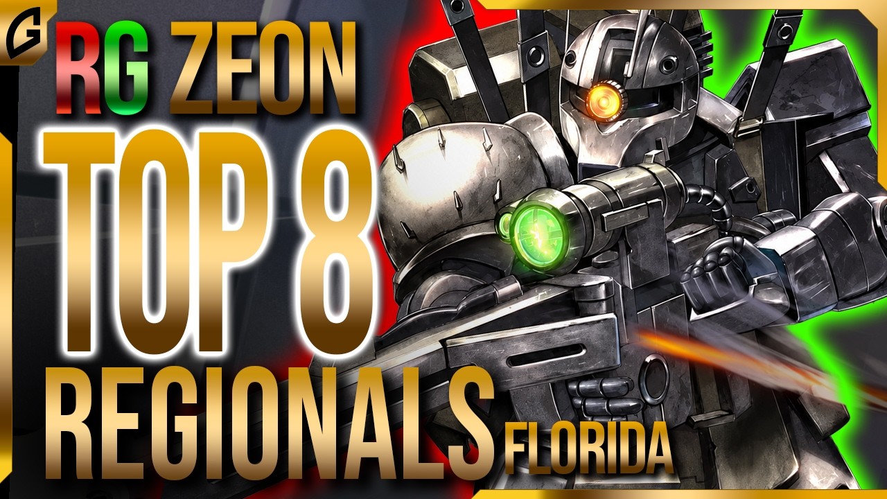 Лучшая колода Zeon в истории? Колода, занявшая топ-8 на региональном турнире &mdash; Gundam CG