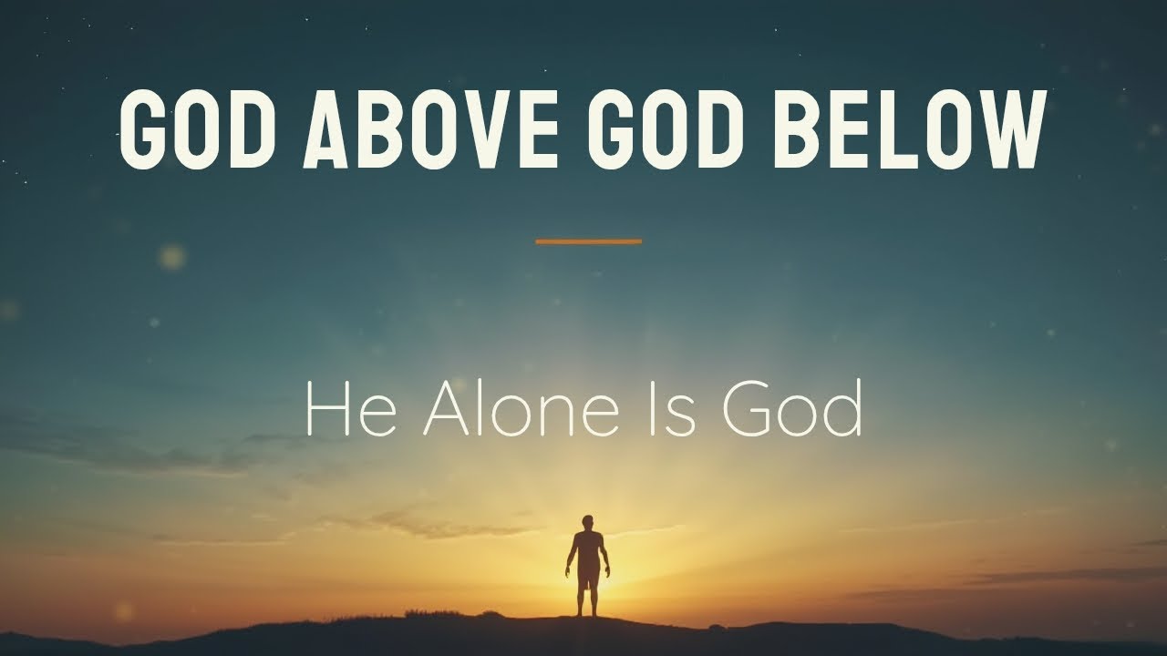 GOD ABOVE GOD BELOW | WORSHIP GOSPEL SONG 