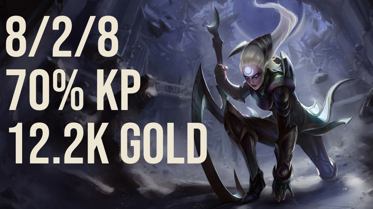연 매듭달 열이레 Diana Jungle vs Olaf KR 11.8