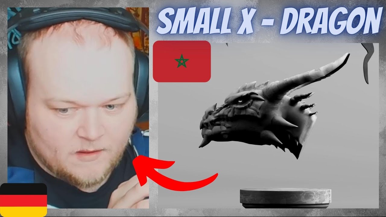 GERMAN Rapper reacts on 🇲🇦 Small X - Dragon