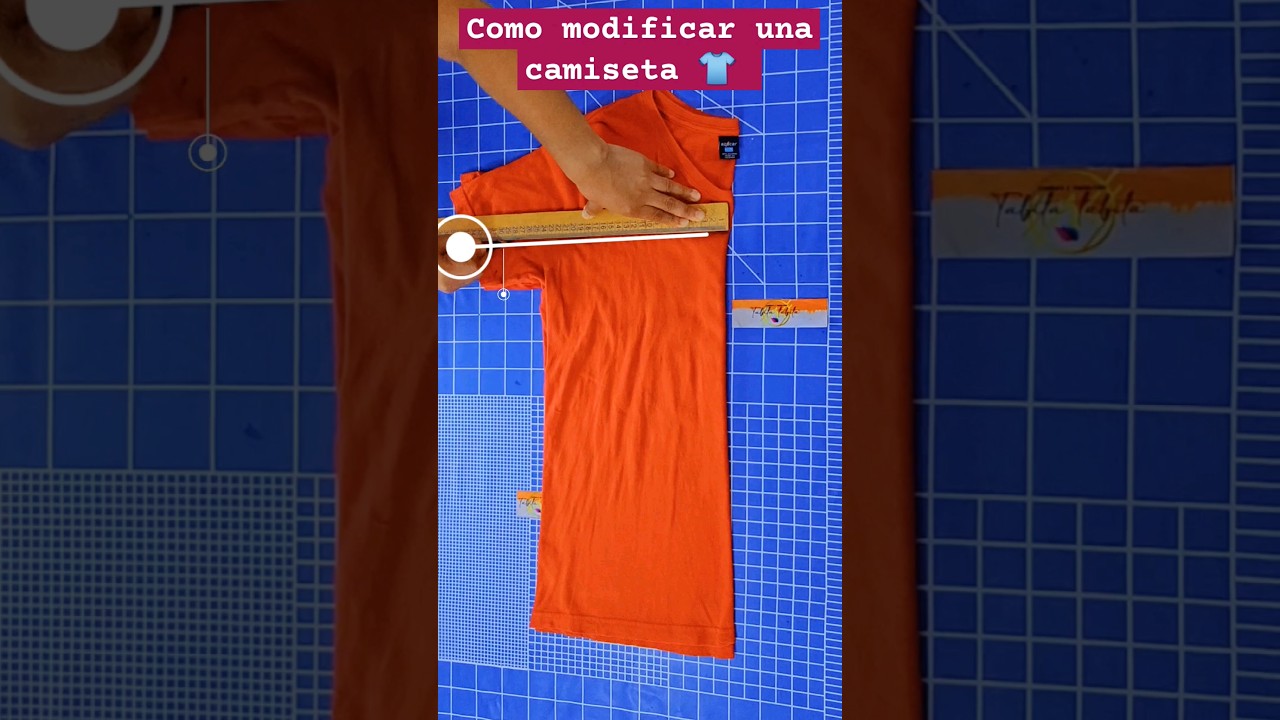 Como modificar una camiseta #coser #costura #sew #sewing #diysewing #trucos #ideas