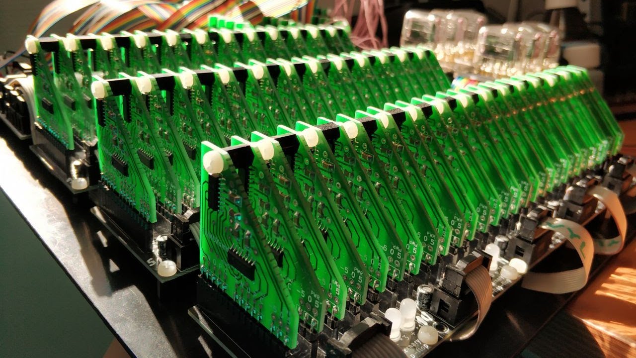 Homebrew ternary computer S1E5: random-access memory board