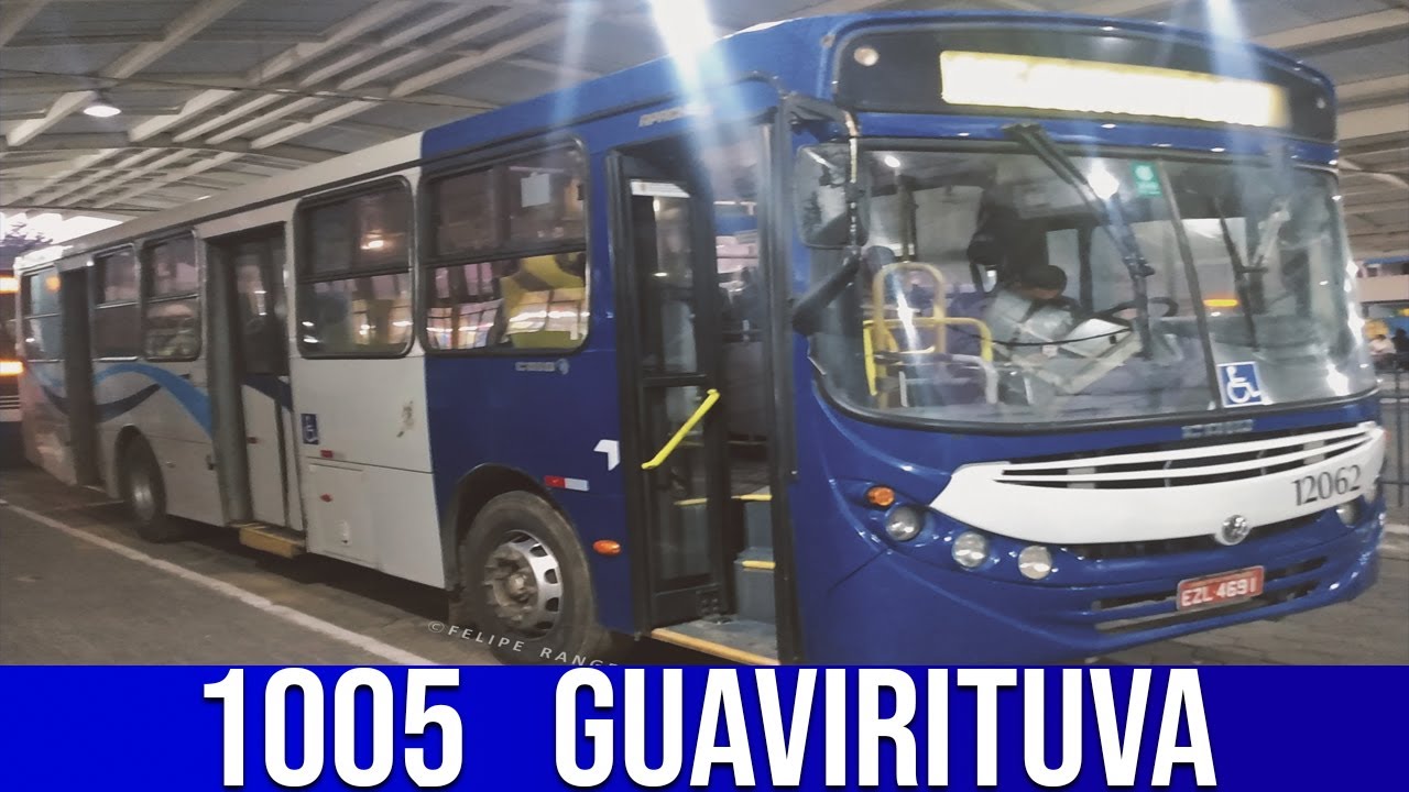 De Ônibus em Mairiporã na linha 1005 Guavirituva!