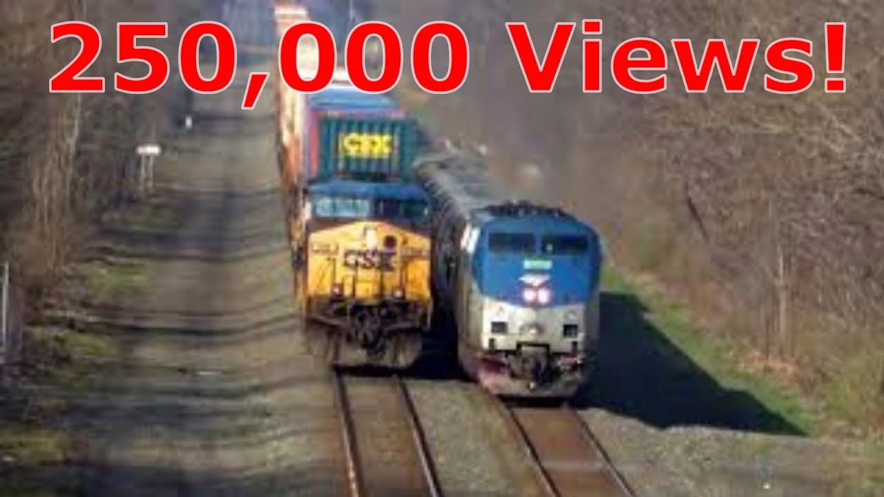 Amtrak Blows The Doors Off of CSX in Train Race