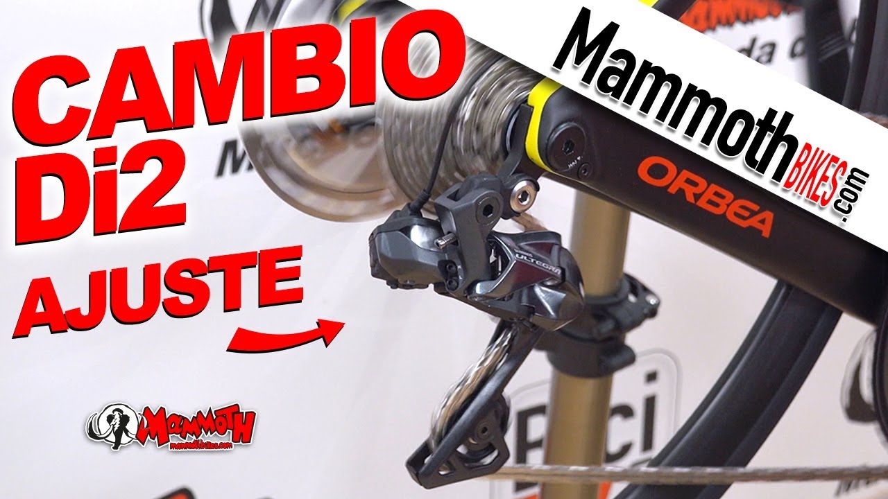 Cómo ajustar un cambio electrónico Shimano Di2 de Carretera