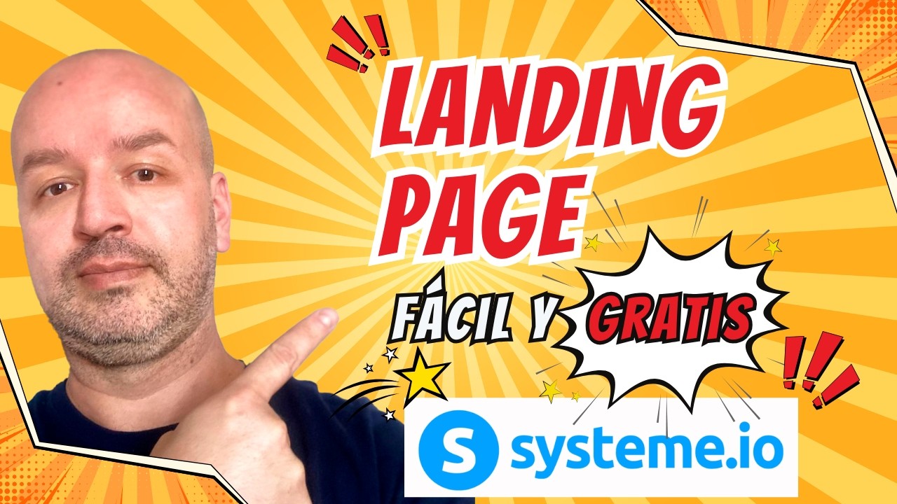SYSTEME.IO: Cómo Crear una Landing Page Gratis - Tutorial Paso a Paso