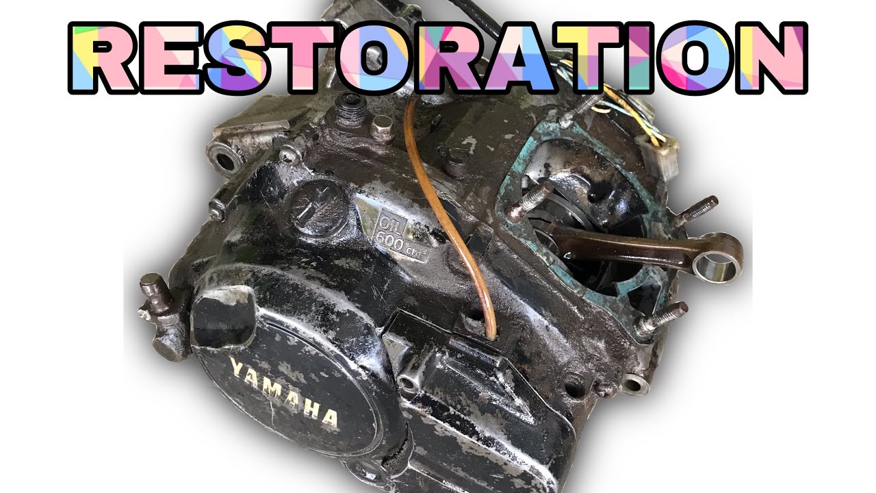 RESTORATION ENGINE YAMAHA RXZ