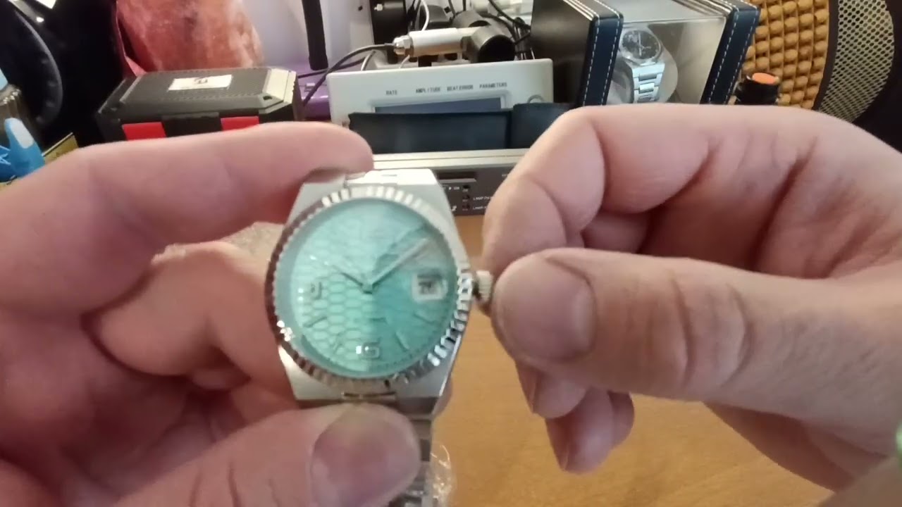 SPECHT SOHNE SP-RO-1 LAND DWELLER HOMAGE SKY BLUE DIAL SAPPHIRE 5BAR MIYOTA AUTOMATIC WATCH UNBOXING