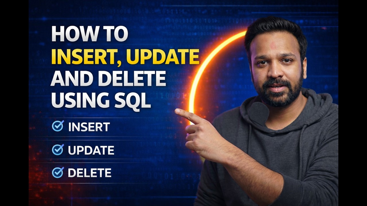 5. How to Insert, Update, and Delete Records in a Table Using SQL