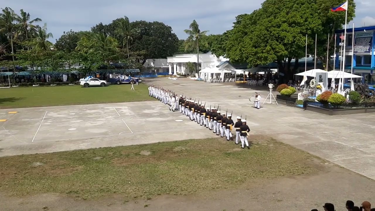 Silent Drill Exhibition of 802nd NROTC Unit of JBLFMU | Raw Video 01/09/2023