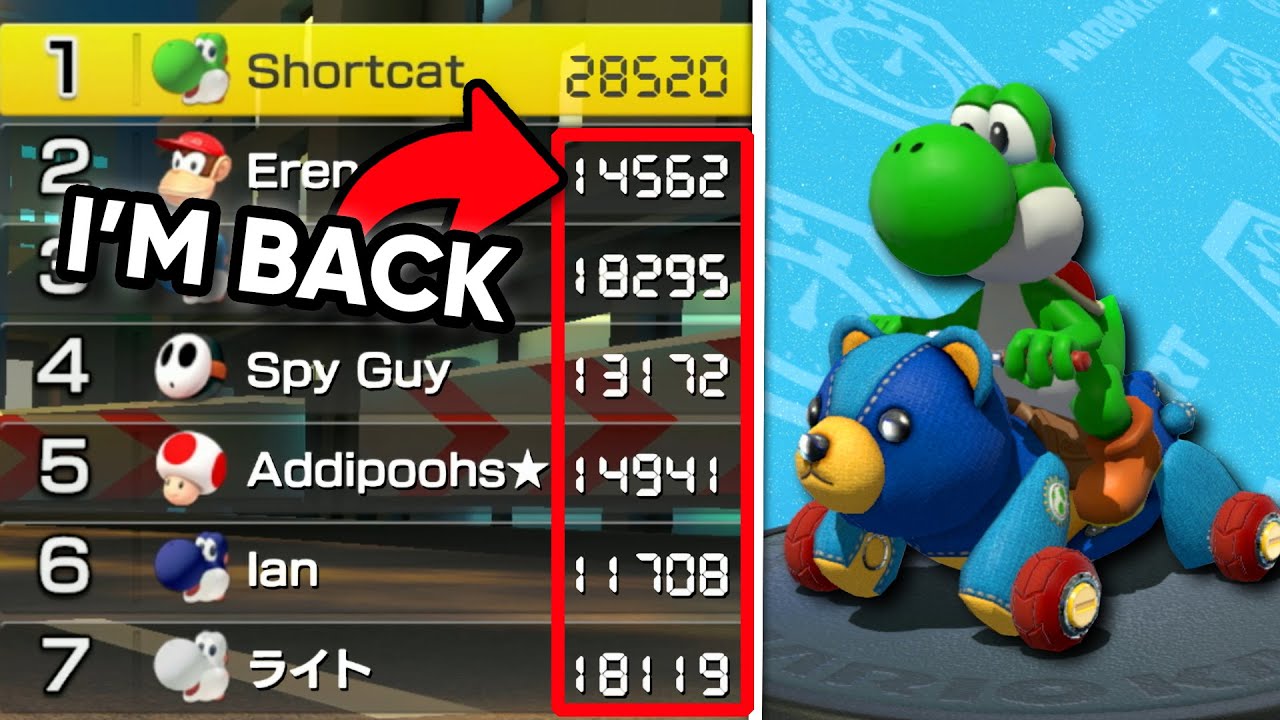 Returning to 10,000 VR | Mario Kart 8 Deluxe