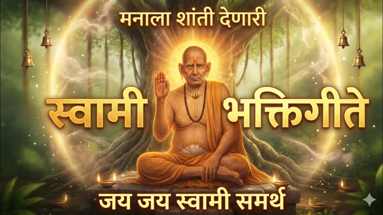 👉ऐकताच मन शांत होईल”भक्तिगीते | जय जय स्वामी समर्थ | शांत भजन🪷🌺#swamisamarth #swami #bhajan #viral 