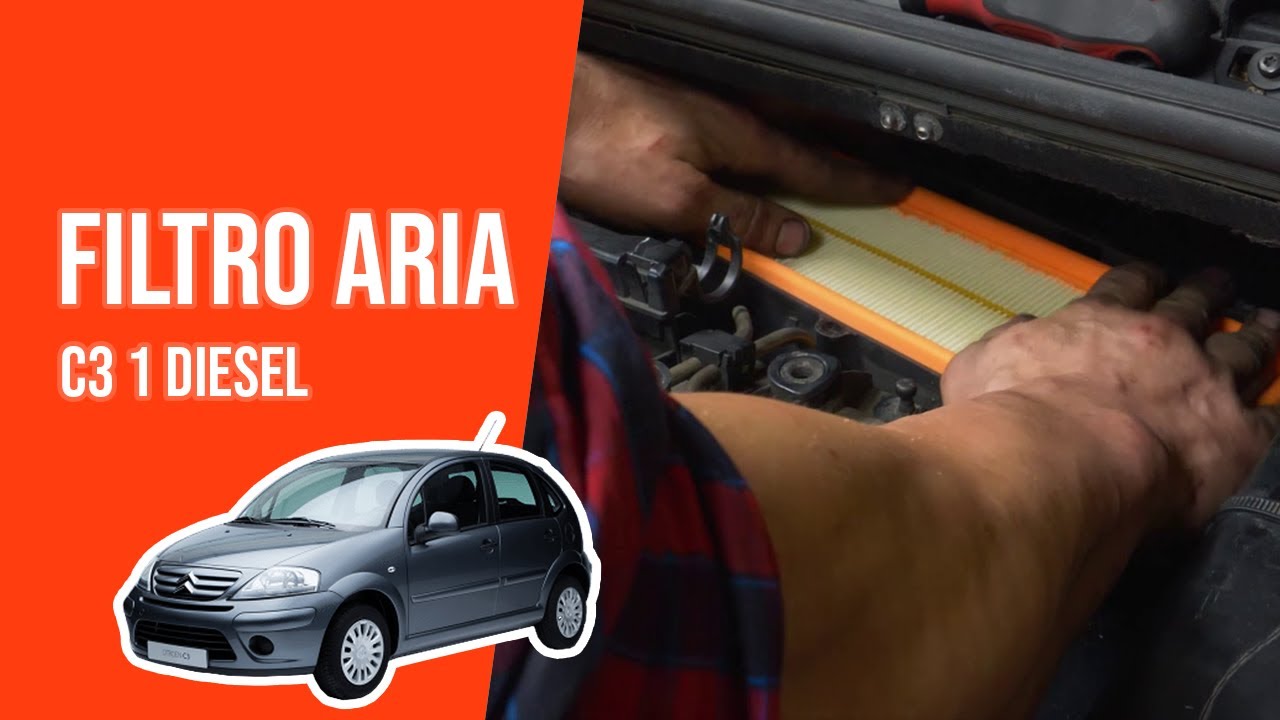 Cambio filtro aria C3 1 1.6 HDI 💨
