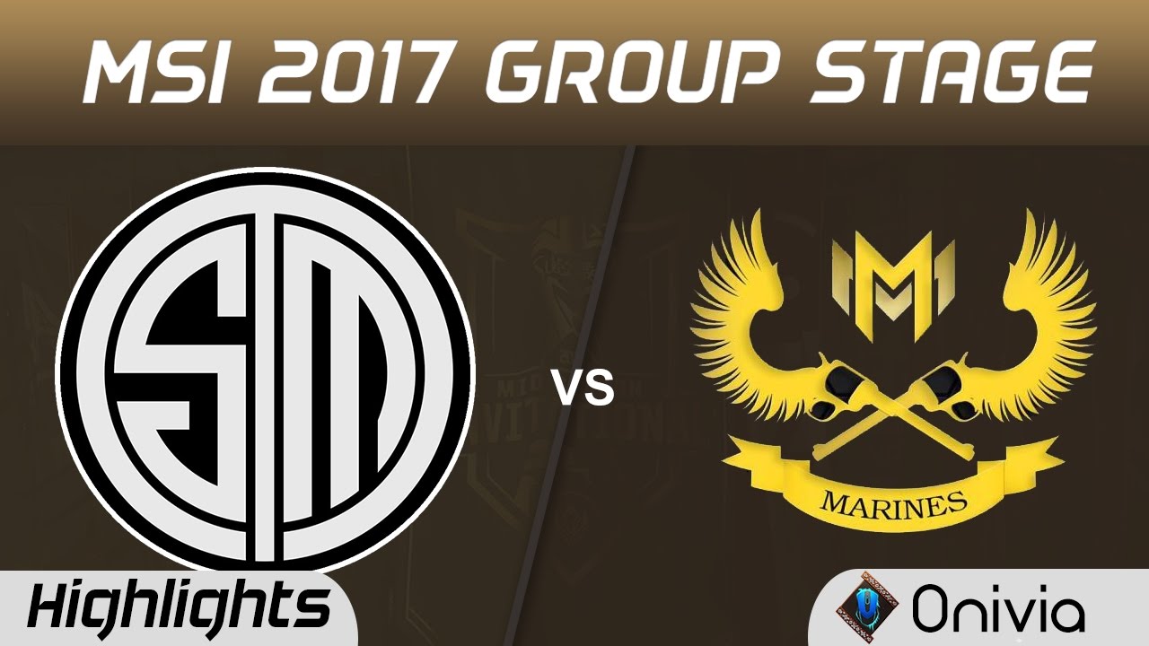 TSM vs GAM Highlights MSI 2017 Group Team Solo Mid vs Gigabyte Marines by Onivia