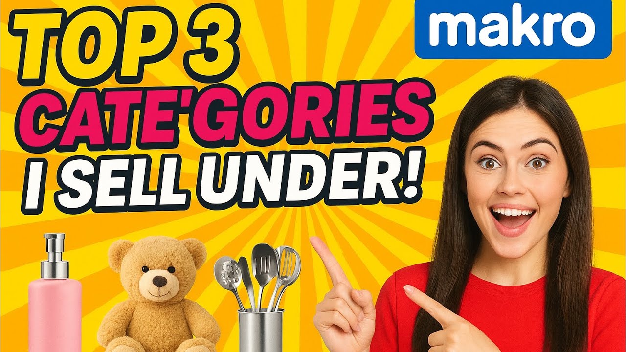 TOP 3 CATEGORIES THAT MAKE SALES FOR ME ON MAKRO || HOW TO SELL ON MAKRO PARK 6.