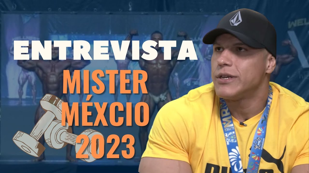 DEPORTES: Entrevista a Emmanuel Andrade, Mr. México 2023