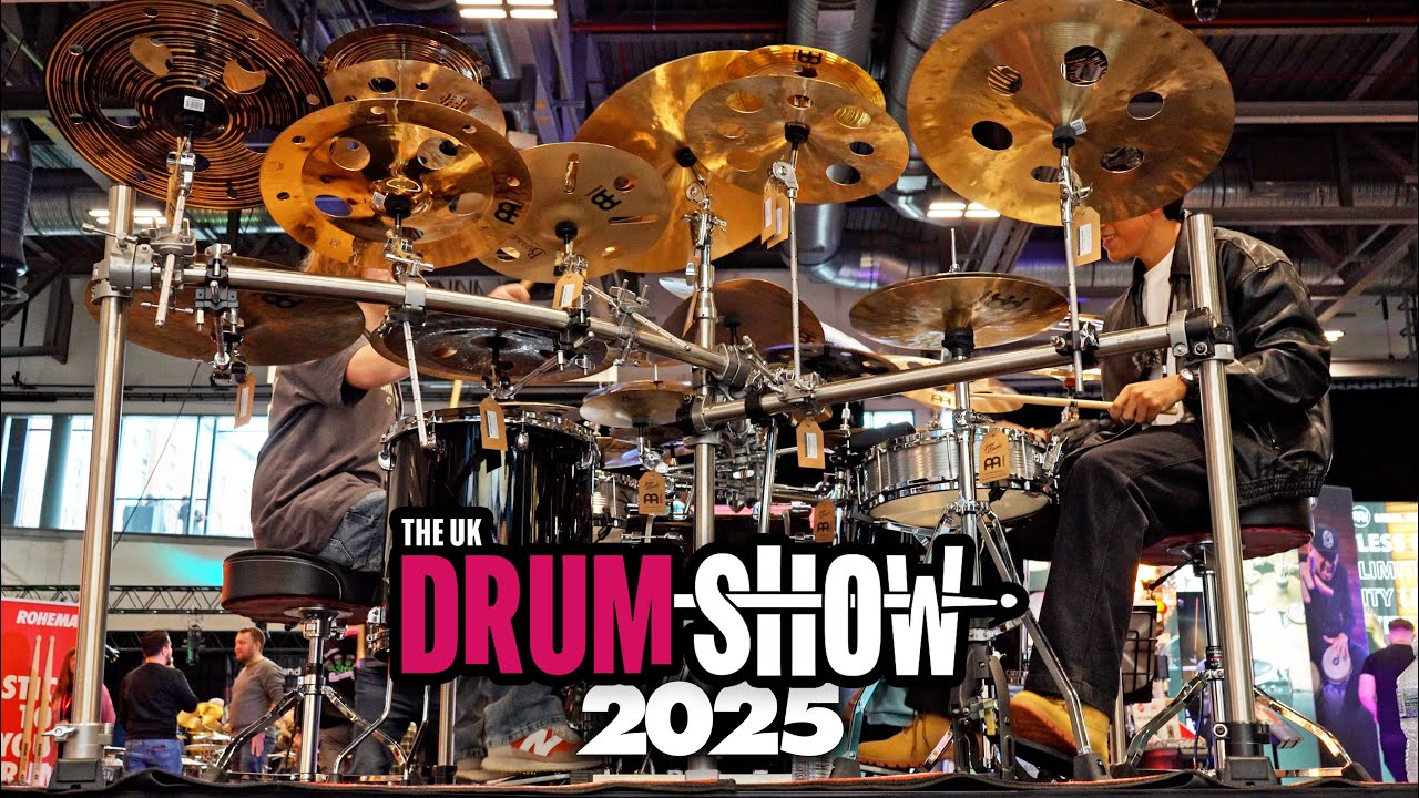 10 САМЫХ БЕЗУМНЫХ барабанов на UK DRUM SHOW 2025!