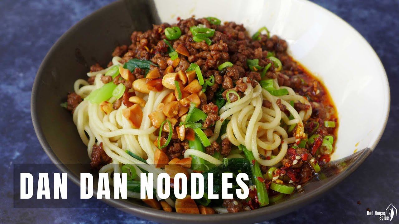 Dan Dan Noodles (Spicy Sichuan Noodles, 担担面)