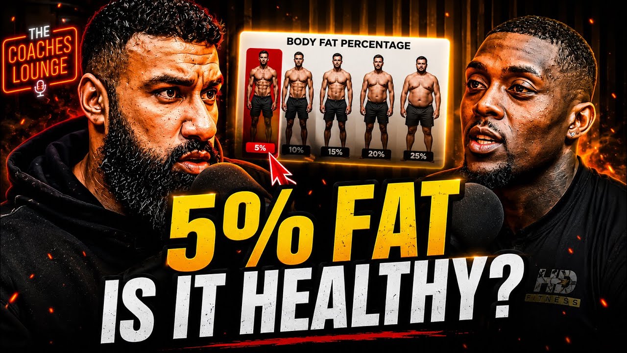 Should your Body fat Percentage determine dictate your fitness? | The Coaches Lounge Ep13