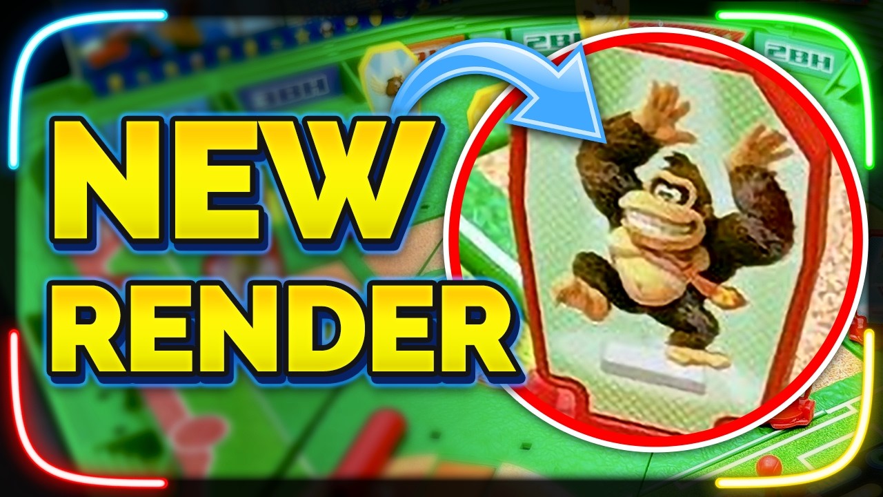 Nintendo Just Dropped a new DK Render...Mario Baseball 3 Next?!