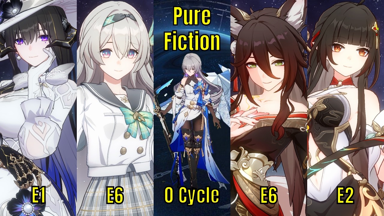 Full Auto E6 Firefly 0 Cycle (40000 Score) Pure Fiction 4 1st side | Pure Fiction 4.0