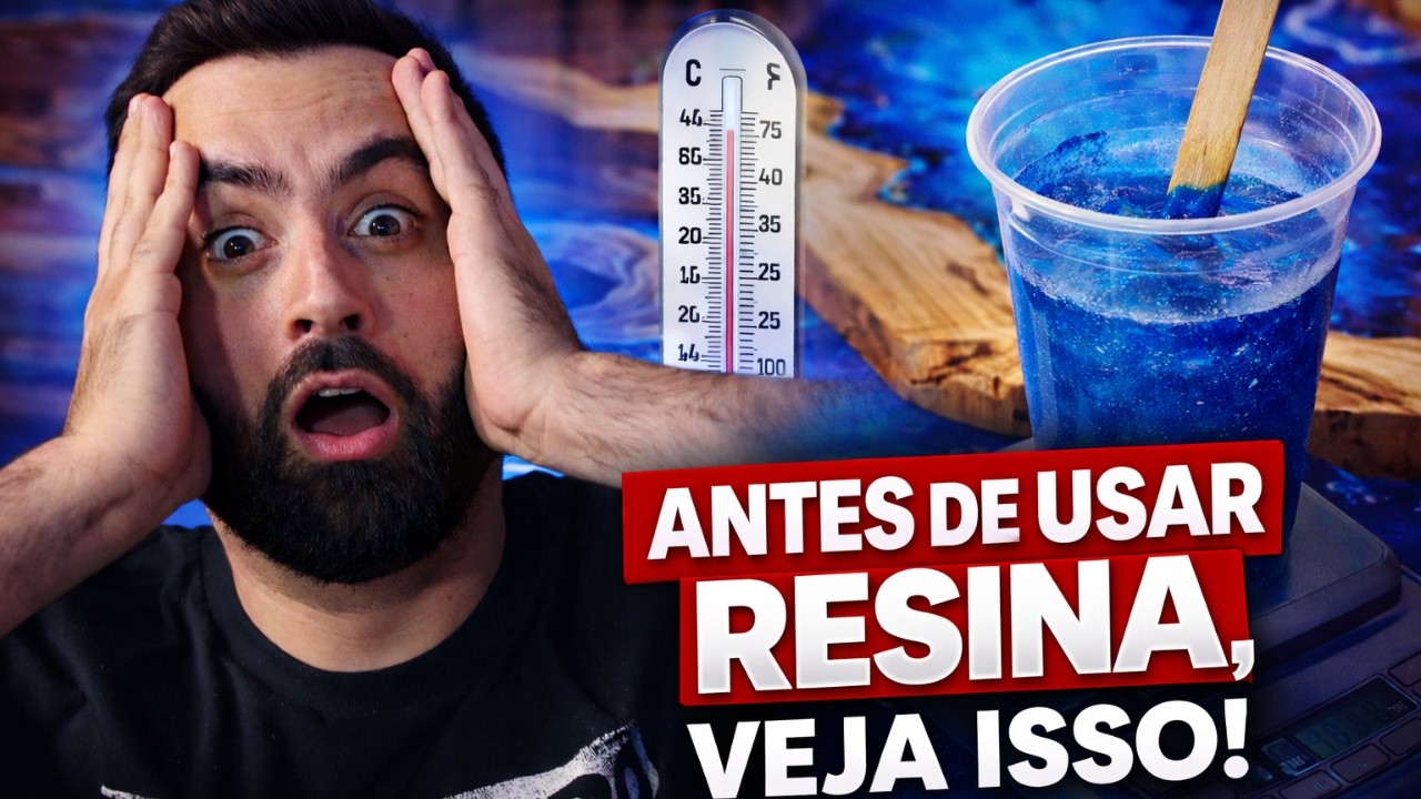 8 Coisas que TODO Iniciante em Resina Epóxi Precisa Aprender Antes de Começar