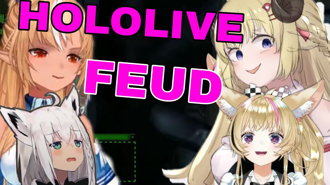 Watame And Polka Keep Friendly Firing Fubuki And Flare | Darkwater [Hololive/Sub]