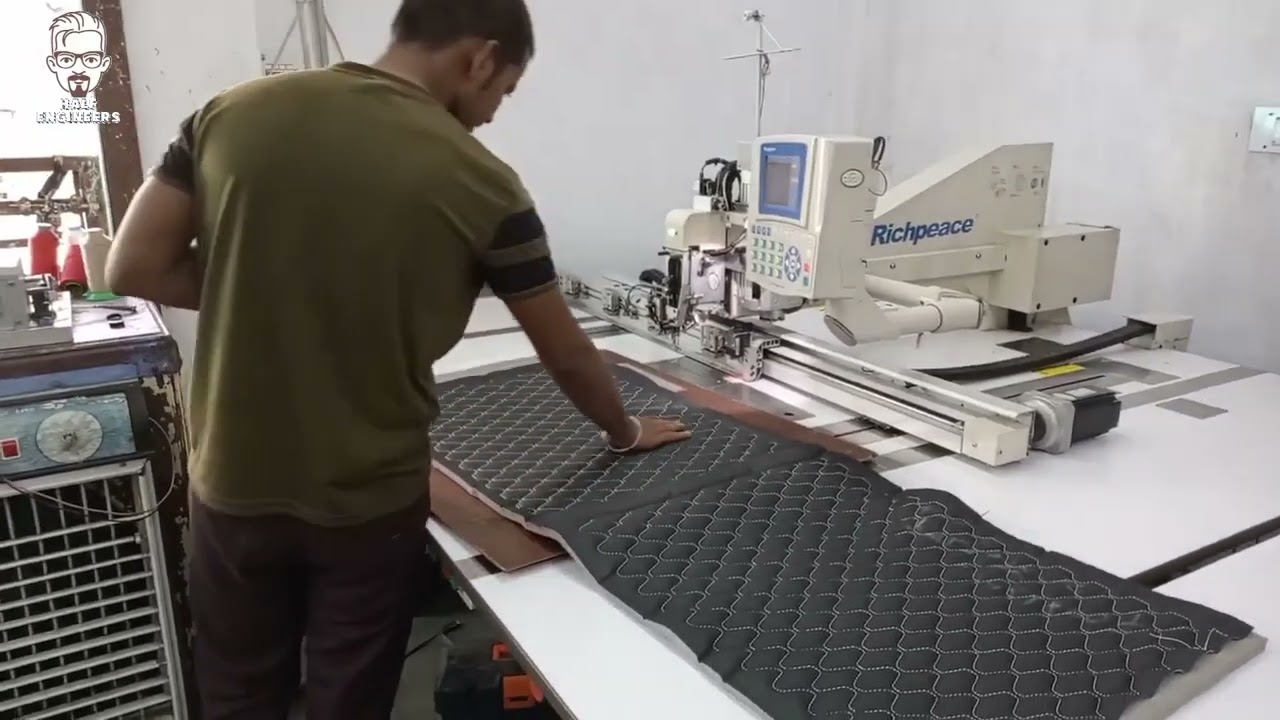CNC leather sewing machine for car interior upholstery custom leather seat car door panel sofa chair