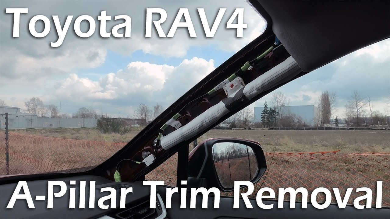 Toyota RAV4 (2019-2025): How To Remove A-Pillar Trim? Will Dash Cam Wire Obstruct Airbag Deployment?