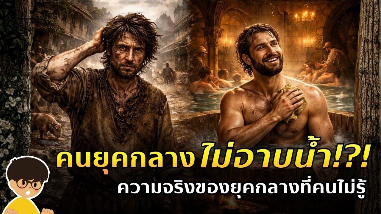 คนยุคกลางไม่อาบน้ำจริงหรือ? ความจริงที่สื่อไม่เคยบอกคุณ | Curious Minds EP. 140