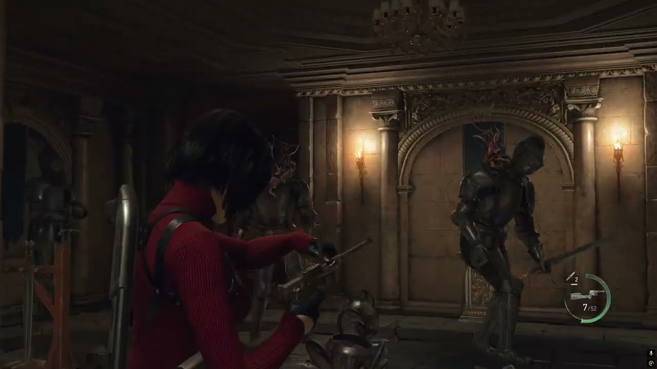 RE4R ▰ Ada Wong (132 ELO) vs Armor Niggas (2000 ELO). High Level Gameplay