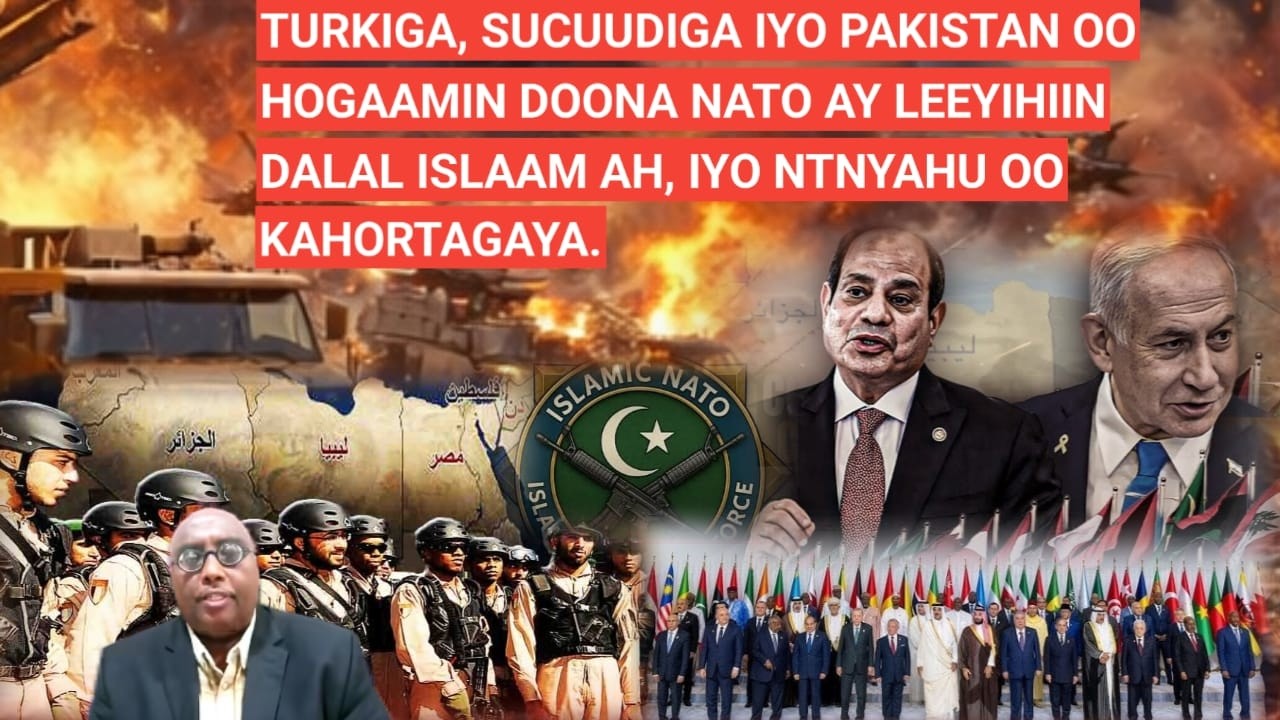 BARN.1AAD: NTNYAHU OO HURDADU KATAGTAY, WAXAA LASAMEYNAYAA NATO AY LEEYIHIIN DAWLADAHA ISLAAMKA.