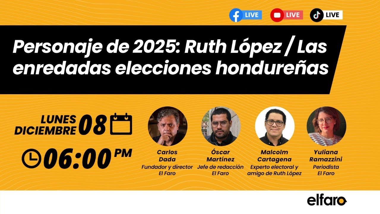 Personaje de 2025: Ruth López / Las enredadas elecciones hondureñas