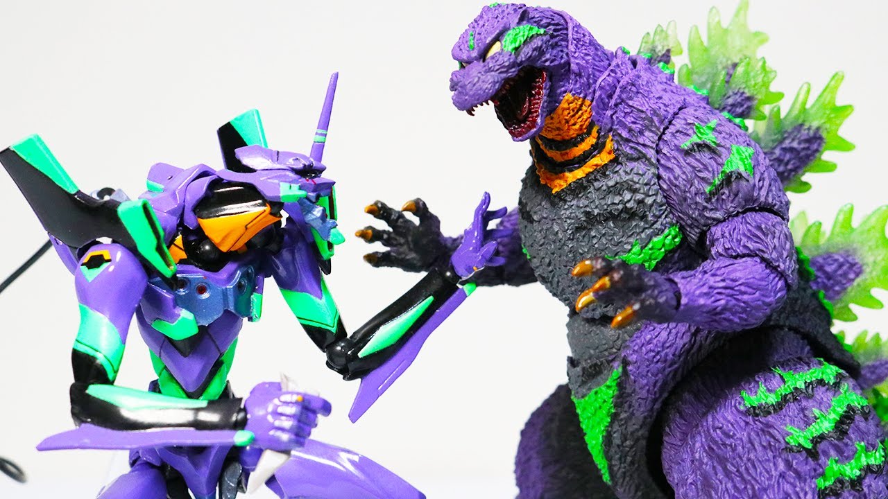 ゴジラ対エヴァンゲリオン【夢の共演】S.H.MonsterArts 初号機 Godzilla vs EVANGELION