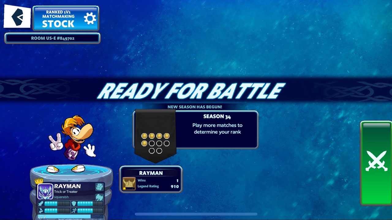 Brawlhalla Mobile Ranked 1v1 Placement Matches Part 2