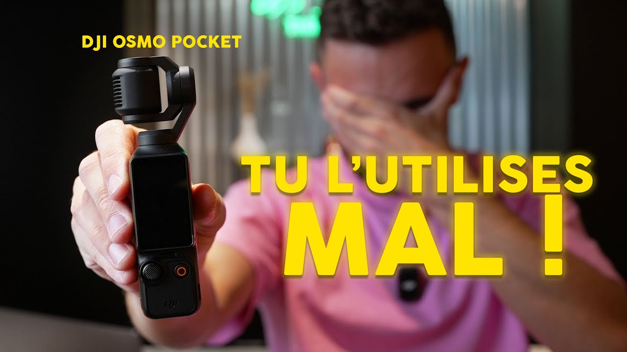 Les meilleurs réglages pour ta DJI Osmo Pocket 3