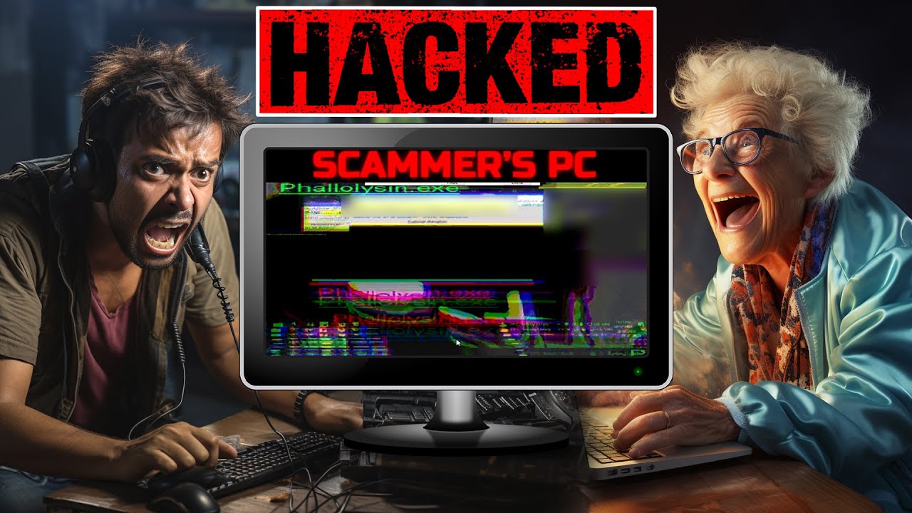 Hacking And Destroying A Vile Scammer's PC