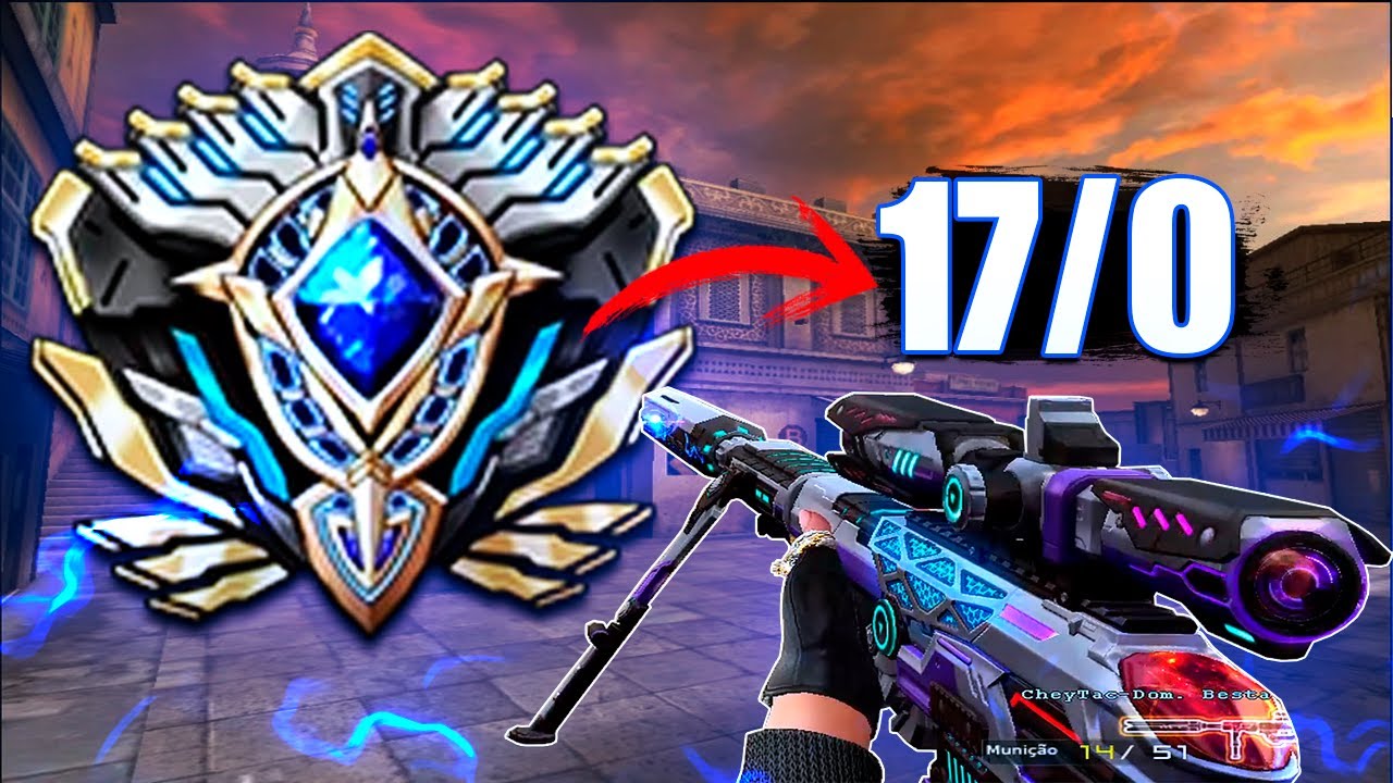 Finalizei esse ELOJOB em grande estilo ficando 17/0😎| CrossFire