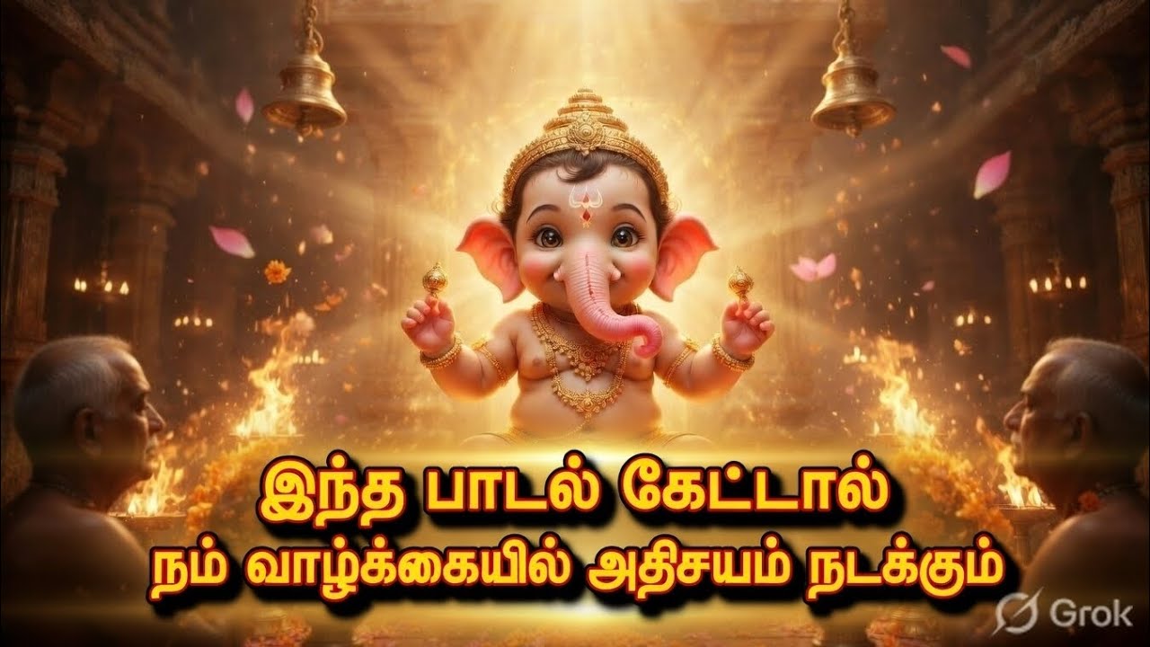 🙏🕉️தினமும் கேட்டு விநாயகர் அருள் மற்றும் செல்வம் பெறுங்கள்