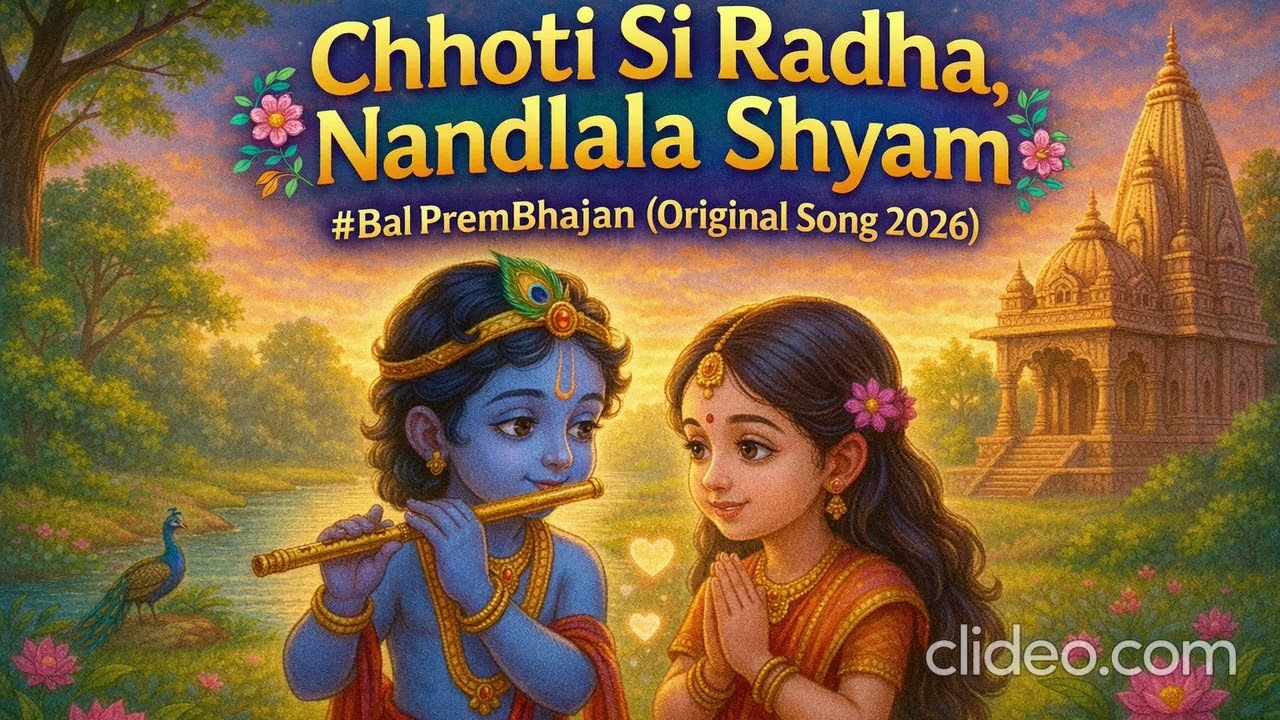 Meditative Krishna Bhakti | Radhe Radhe Chant | Divine Devotional Music