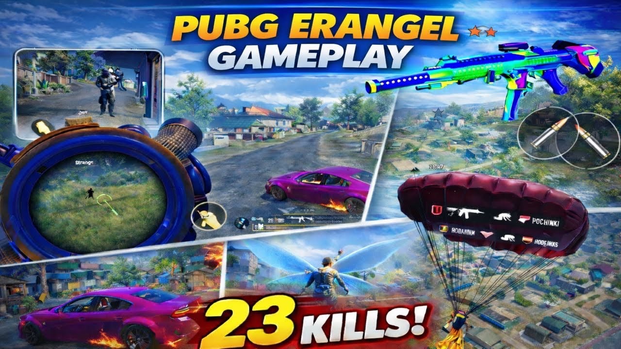 23 KILLS IN ERANGEL 😱 THEY COULDN’T STOP ME! 🔥 #pubgmobile #bgmi #erangel 