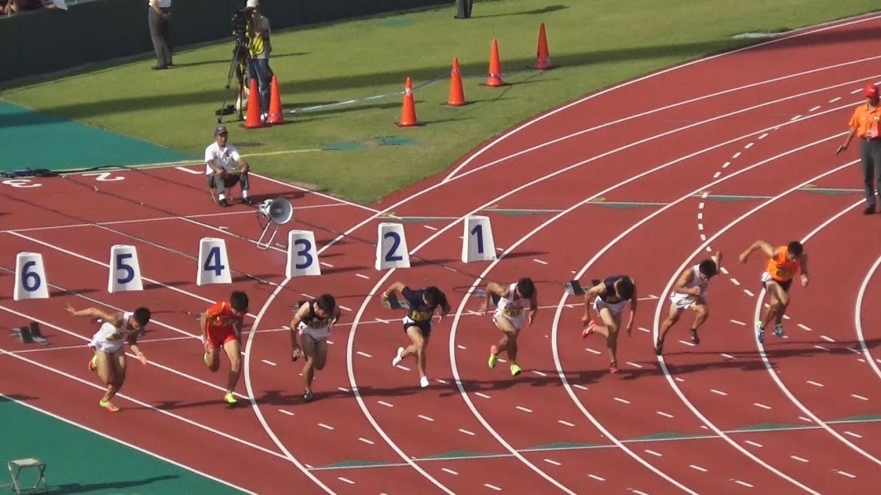 2017日本インカレ 男子100m予選～決勝
