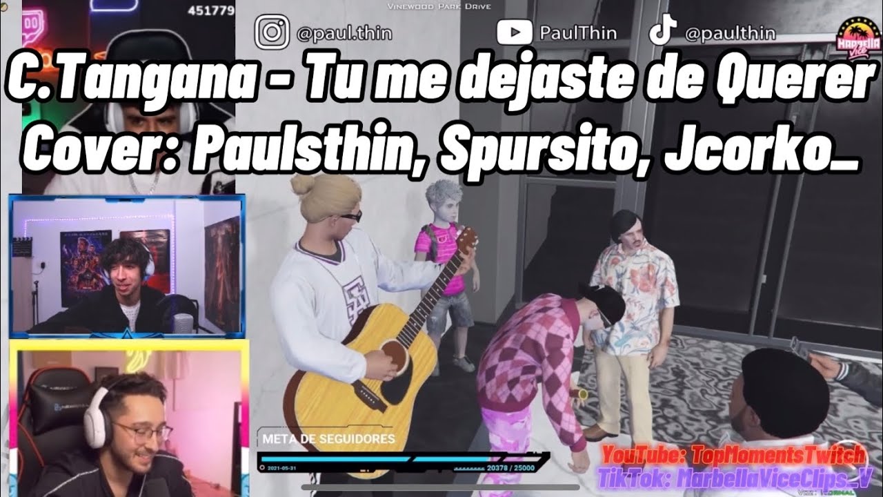 Tu me dejaste de querer - Paulsthin ft Spursito, Jcorko_ (Marbella Vice) (Lyrics)