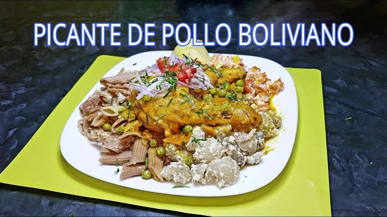 Picante de pollo Boliviano o Sajta de Pollo