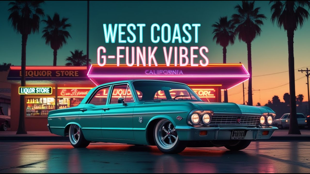 Sunset Ride G-Funk 🚘 Old School West Coast Groove