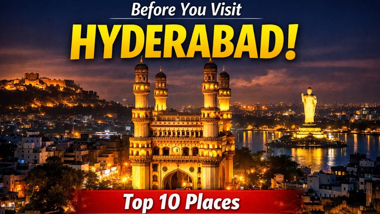 Top 10 Tourist Places in Hyderabad | Best Places to Visit in Hyderabad 2026 | India - English 