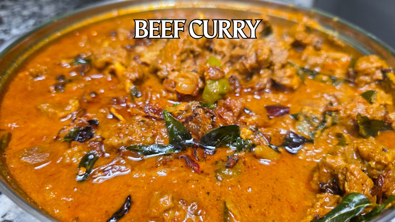 Kerala Style Beef Curry Recipe