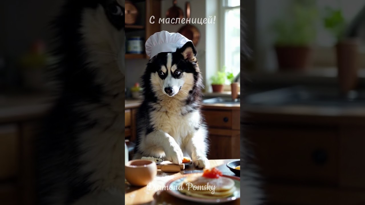 Питомник Помски &ldquo;Diamond Pomsky&rdquo; - поздравляет всех с масленицей! #pomskydog #pomsky #pomskylife