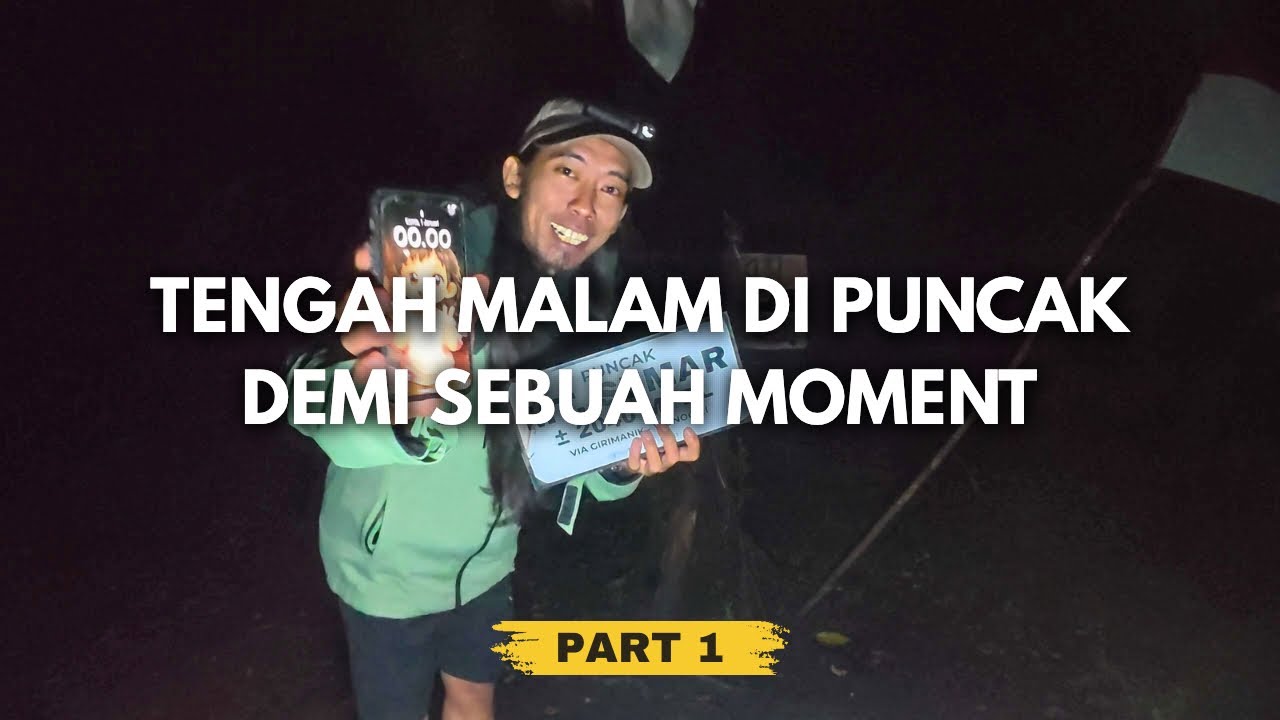 PUNCAK TANPA VIEW TAPI LUAR BIASA - SOLO HIKING GUNUNG SEMAR VIA WONOMULYO #2