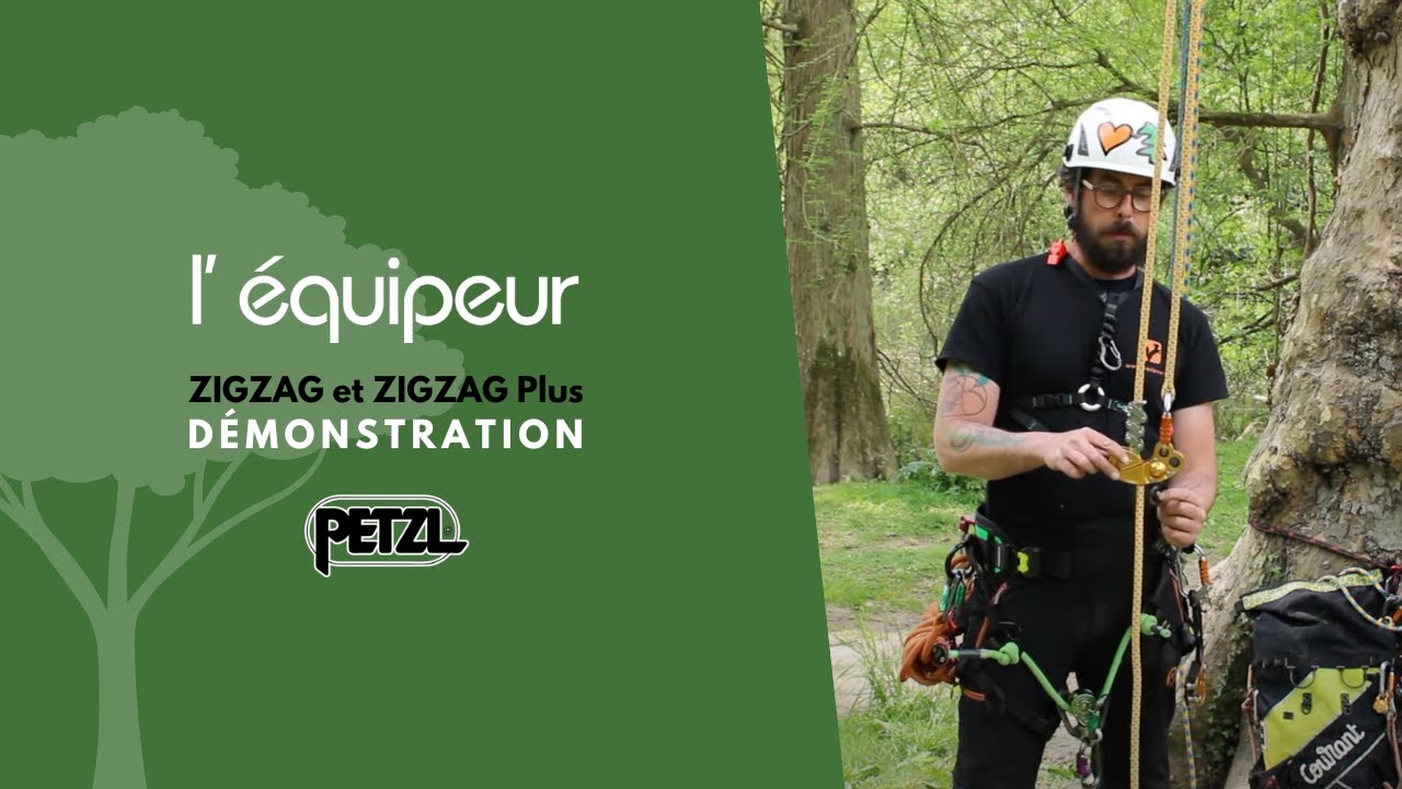 Démonstration ZIGZAG et ZIGZAG Plus Petzl®